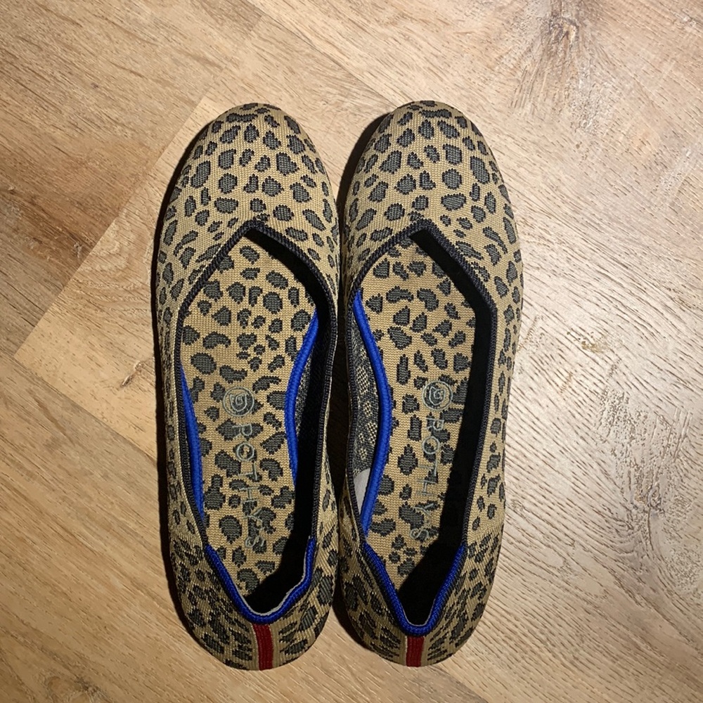 Rothy’s leopard print Sz 10
